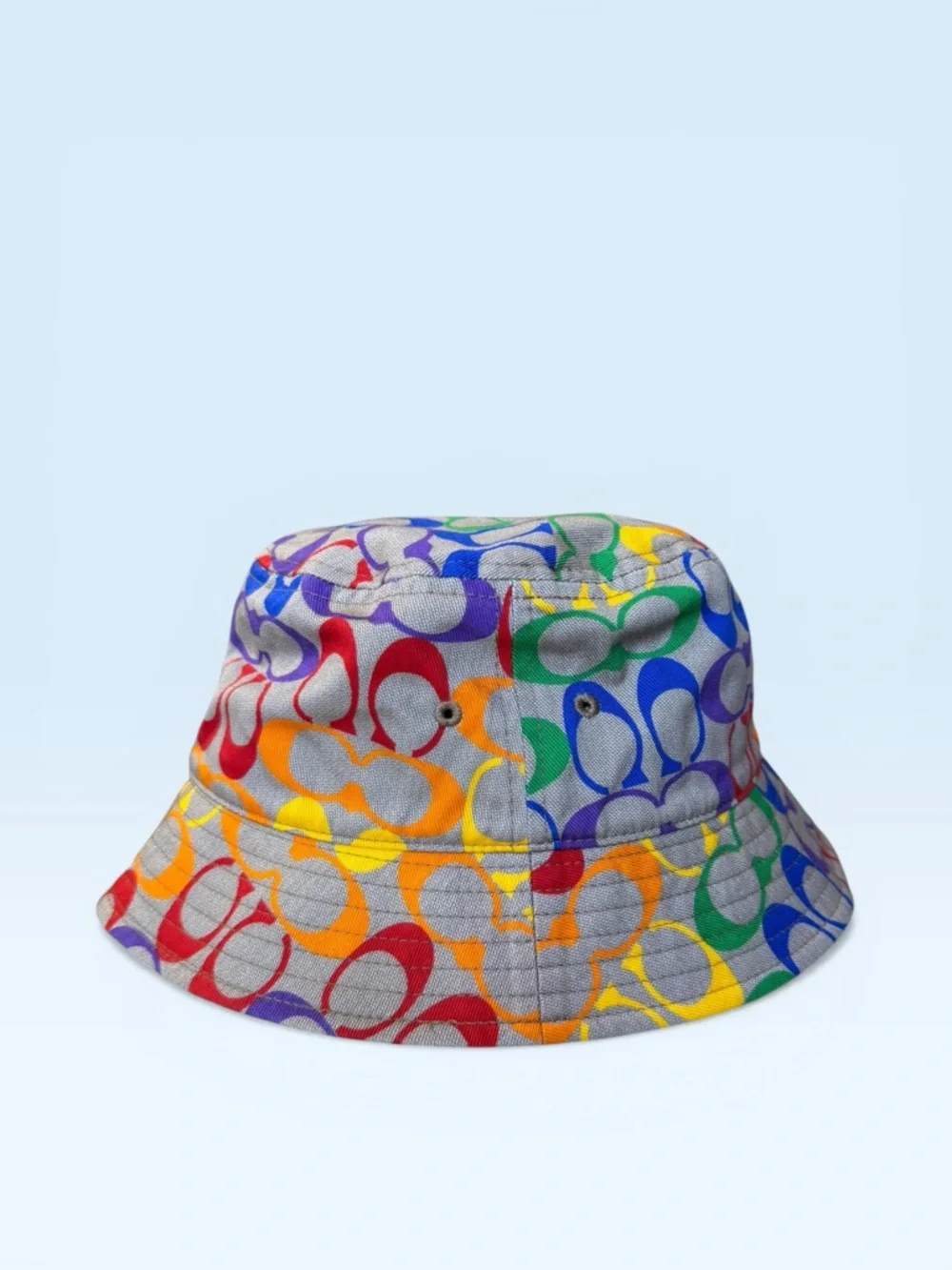 Coach Rainbow Signature Bucket Hat - Picture 3 of 5